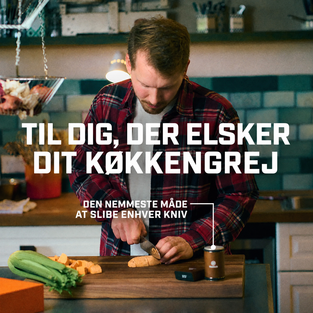 Den nemmeste måde at slibe enhver kniv