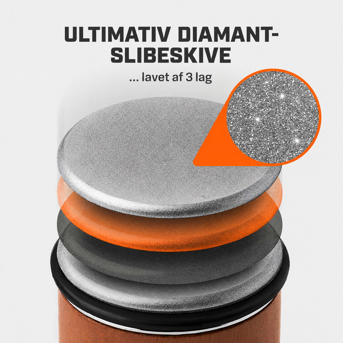 Rullende Knivsliber med Diamantskive – billede 7